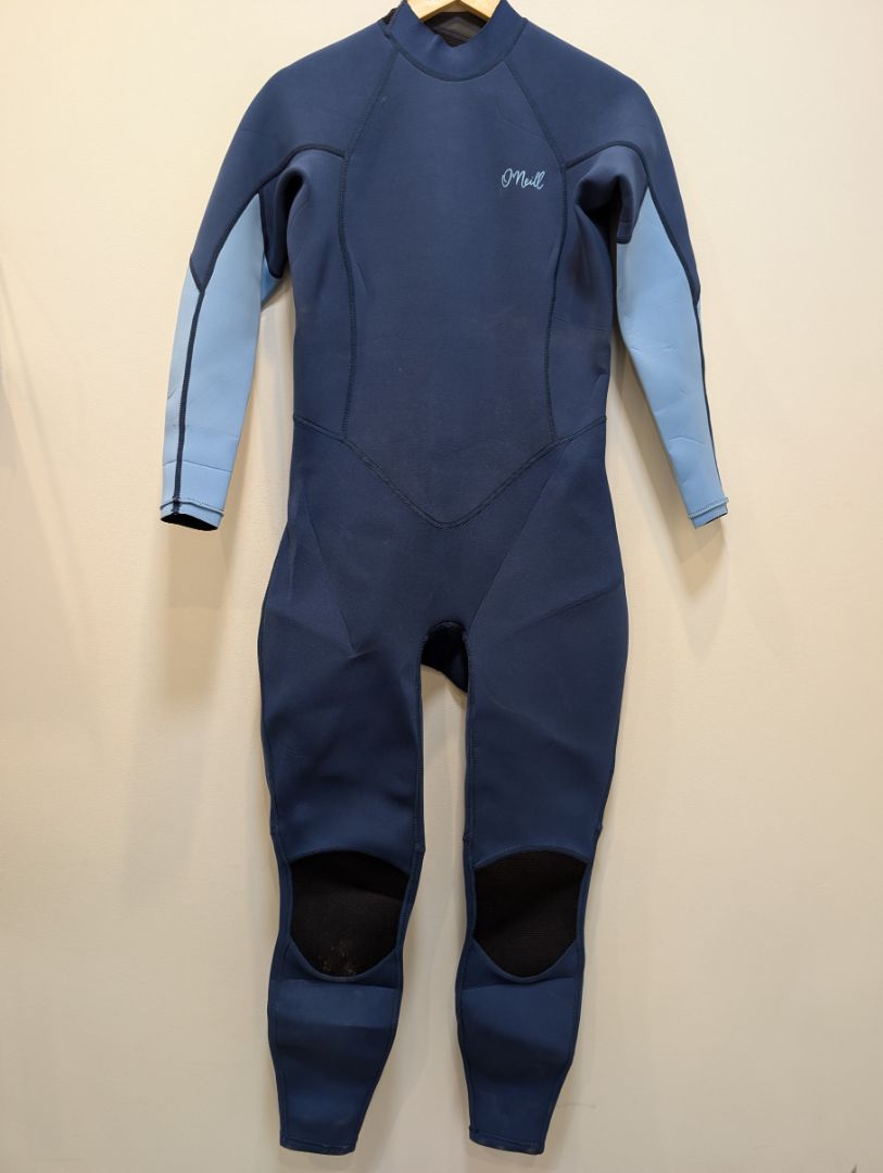 Navy/Light Blue O'Neill Reactor II 3/2mm Full Wetsuit, Womens