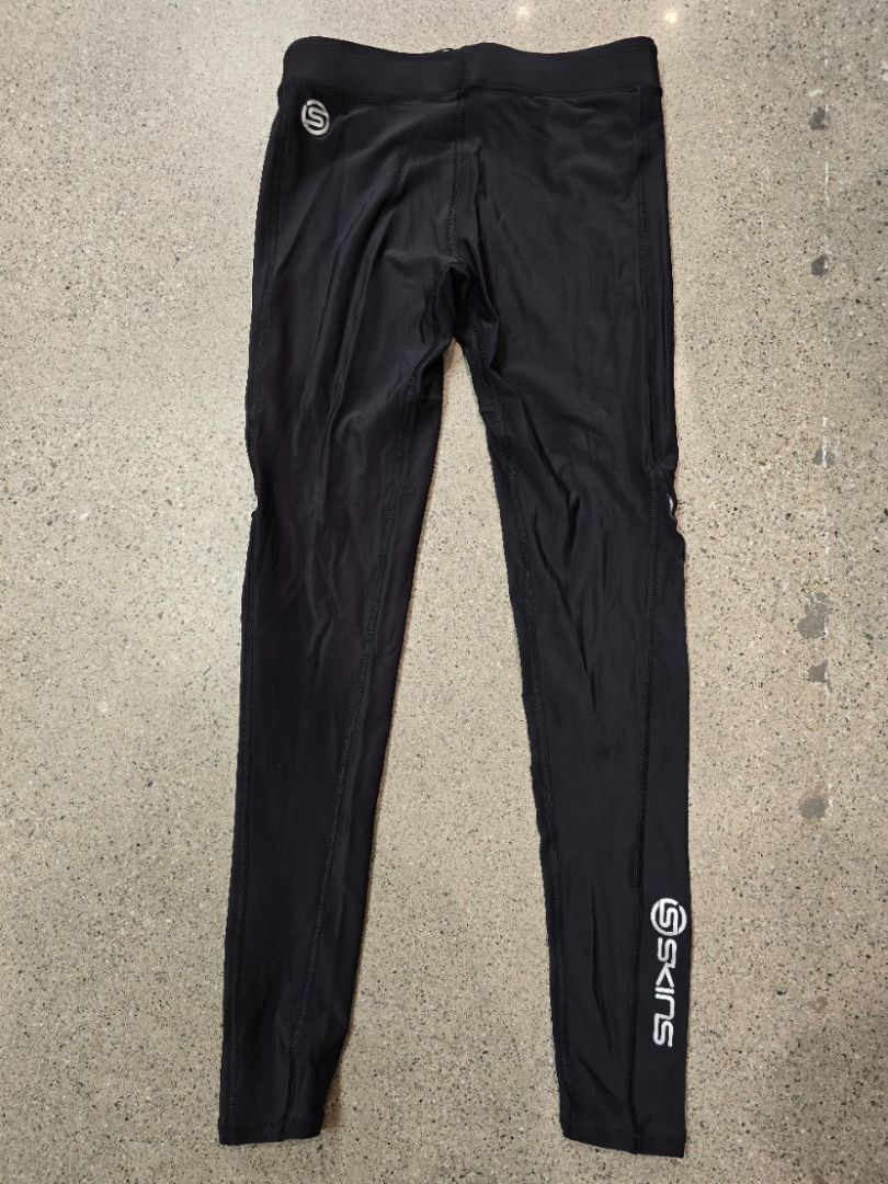 Black Skins Compression Leggings, M