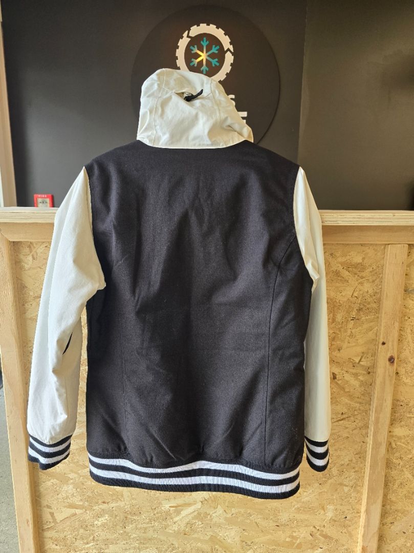 Black & White Billabong Snow Jacket, M