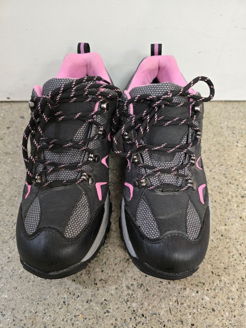 Black & Pink Mountain Warehouse Adventurer Waterproof Walking Shoe, EU 41