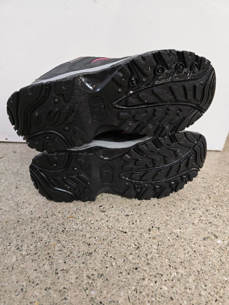 Black & Pink Mountain Warehouse Adventurer Waterproof Walking Shoe, EU 41