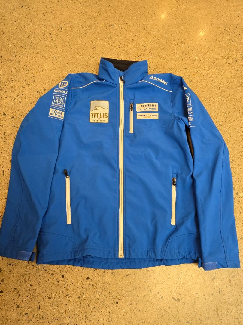 Blue Schoffel Ski Jacket, XS/S