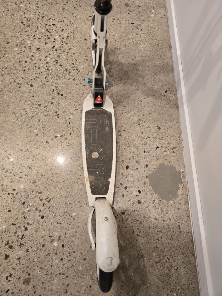 White Micro Scooter