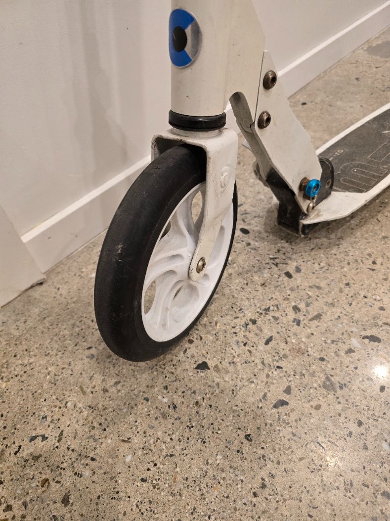White Micro Scooter