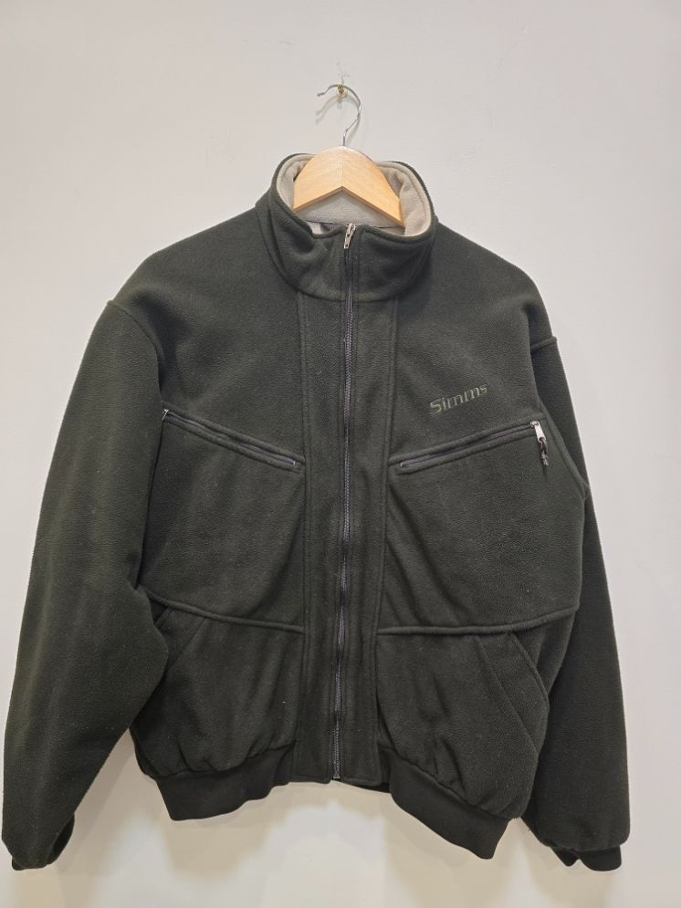 Dark Olive Simms Windstopper Fleece Jacket, L