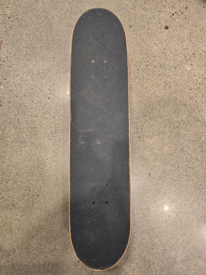 White Enjoi Skateboard