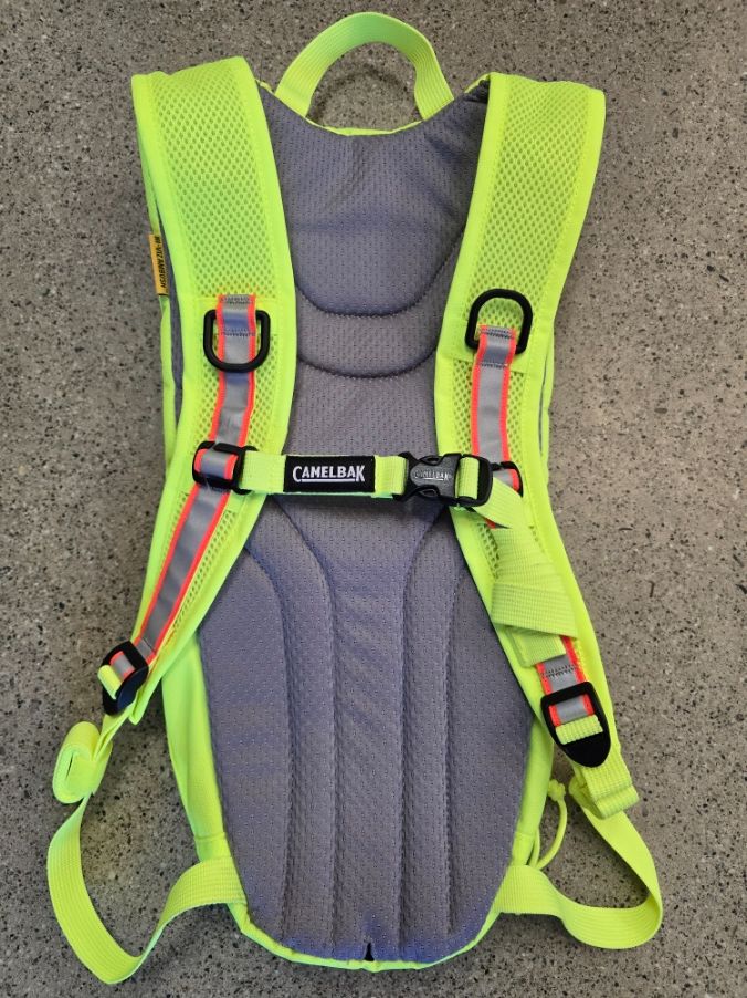 Fluoro Yellow CamelBak Hydration Pack
