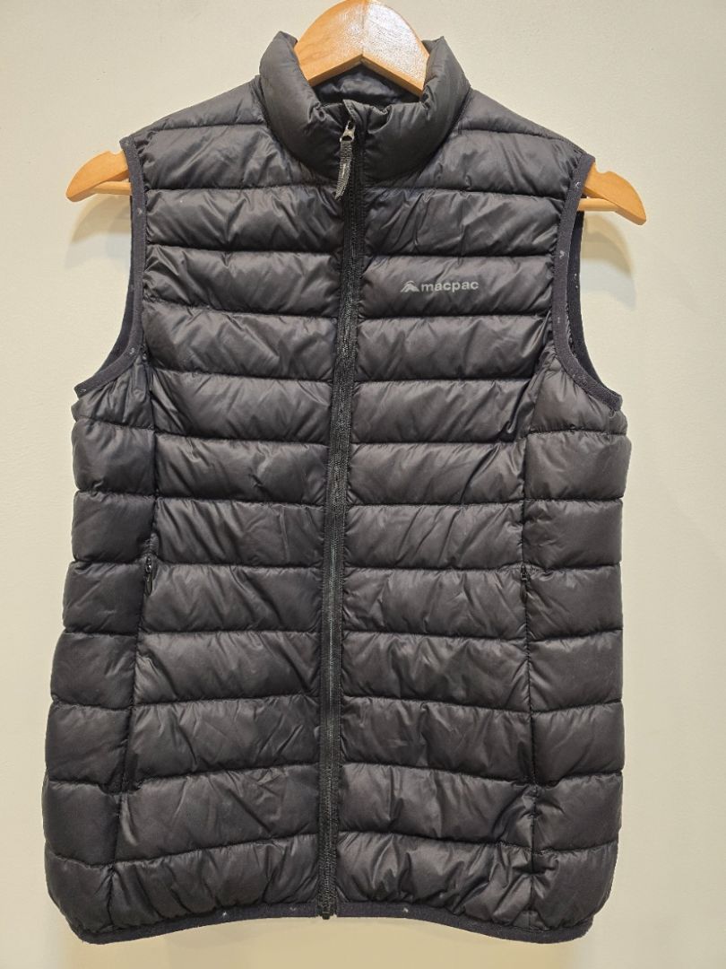 Black Macpac Down Vest, 12