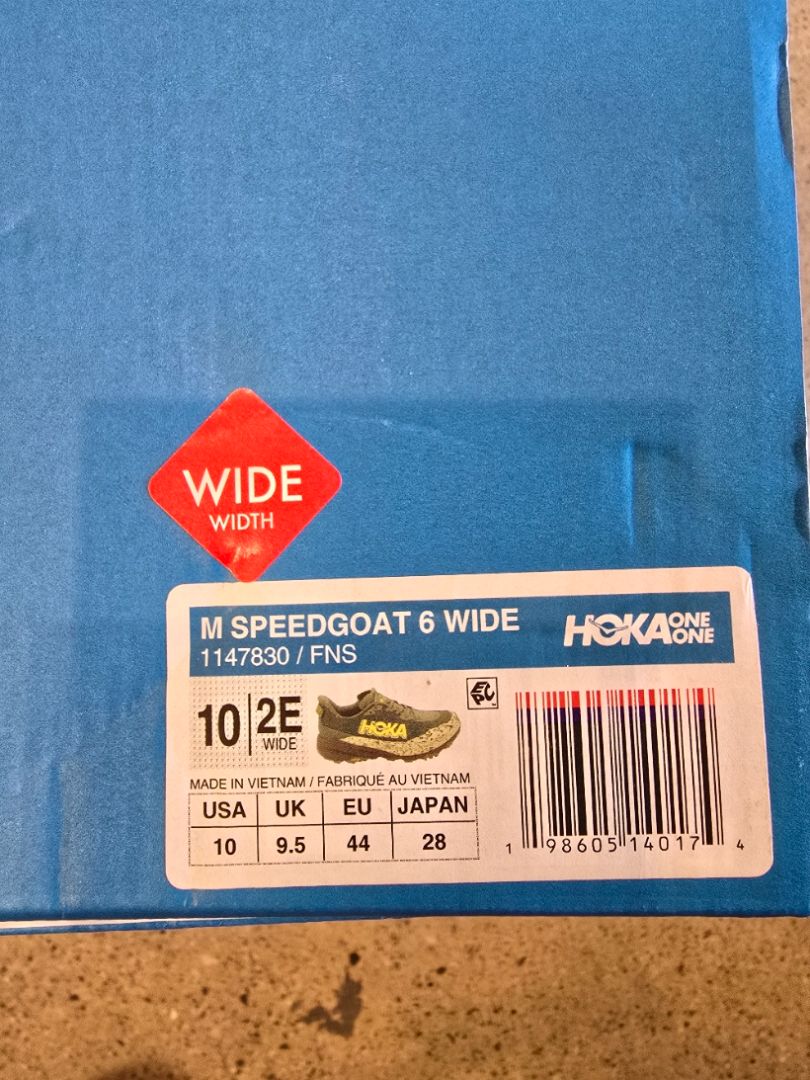 Hoka Speedgoat 6 Wide, EU 44