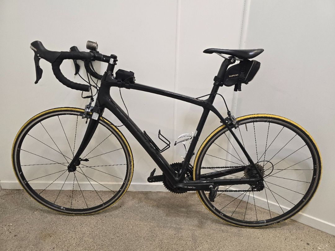 Black Trek Road Bike, L