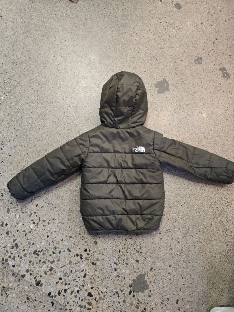 Green The North Face Puffer jacket, 12-18 months