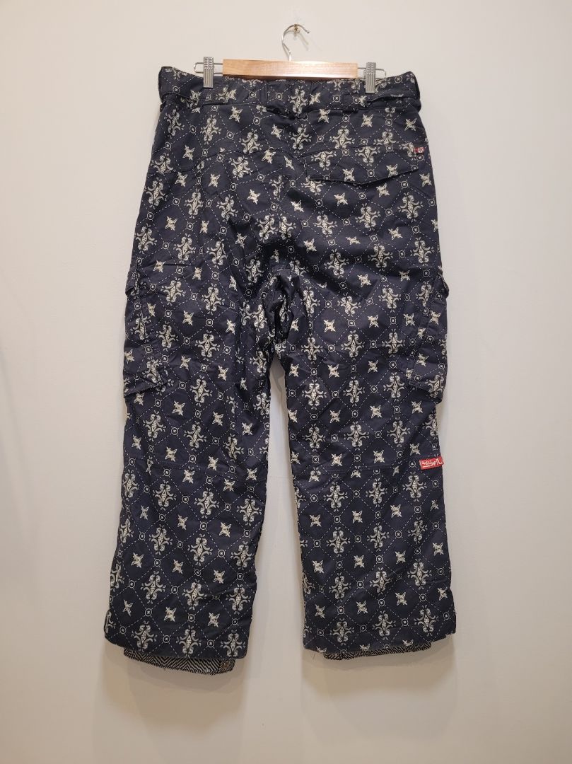 Navy Quiksilver Snow Pants, US M / EU L