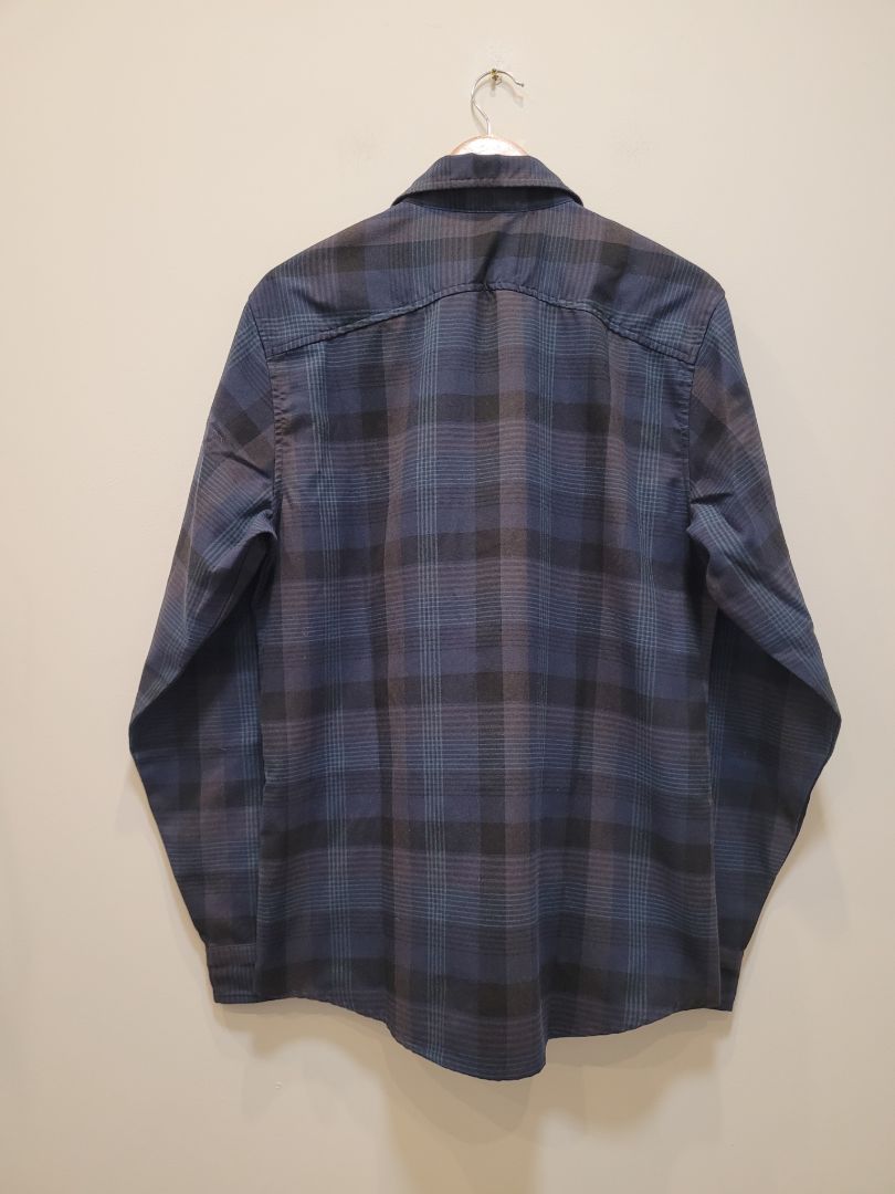 Navy Flylow Tech Flannel Shirt, L