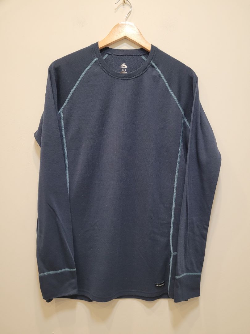 Navy Macpac Thermal Top, L