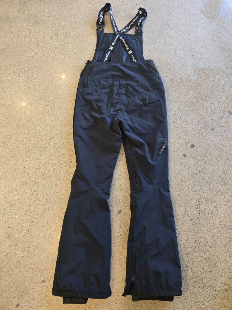 Navy DC Women's Snow Bib Pants, S