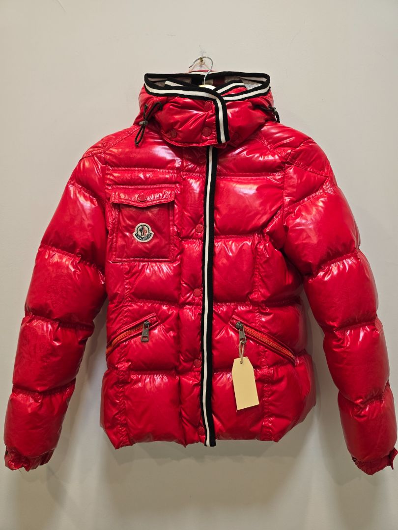 Red Moncler Down Jacket, 1