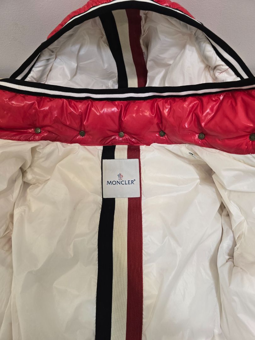 Red Moncler Down Jacket, 1