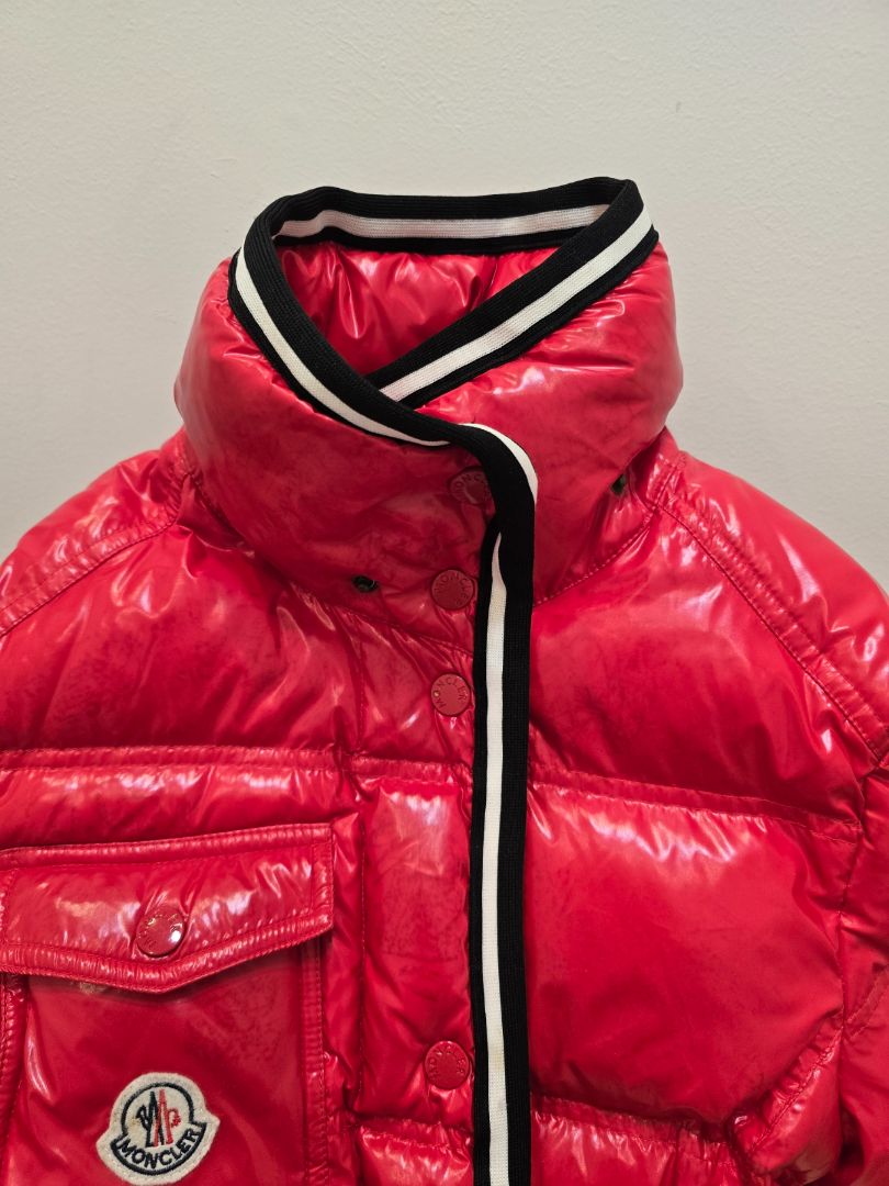 Red Moncler Down Jacket, 1