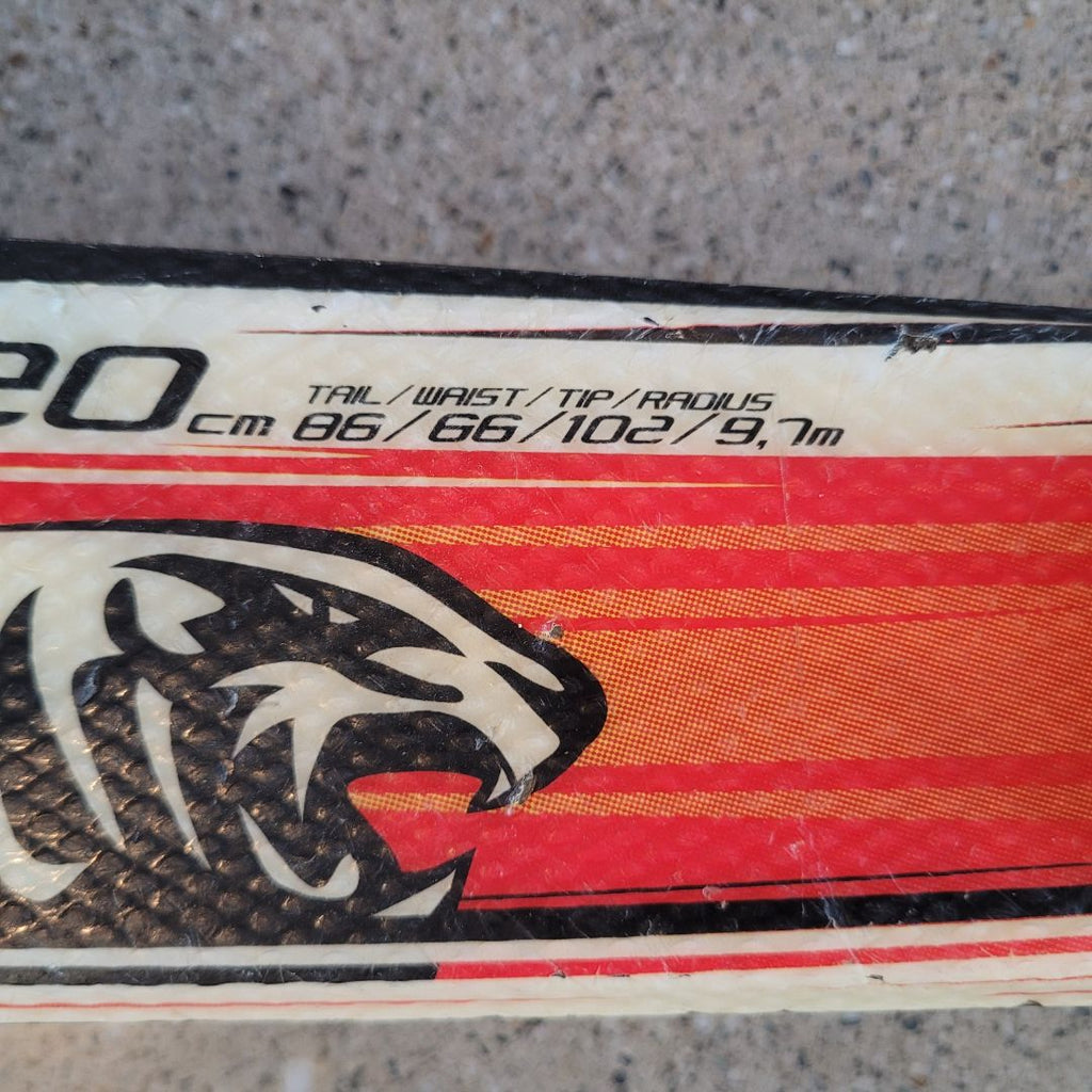 Red Volkl Racetiger RC, 120cm