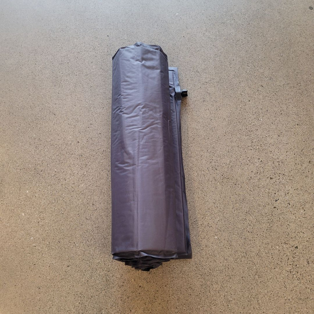 Grey  Self Inflating Sleeping Mat, Large Single