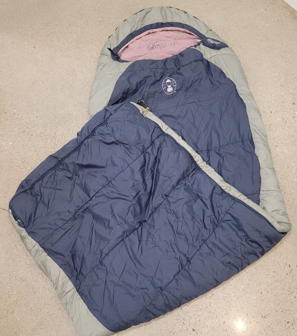 Blue Coleman Coleman Sleeping Bag