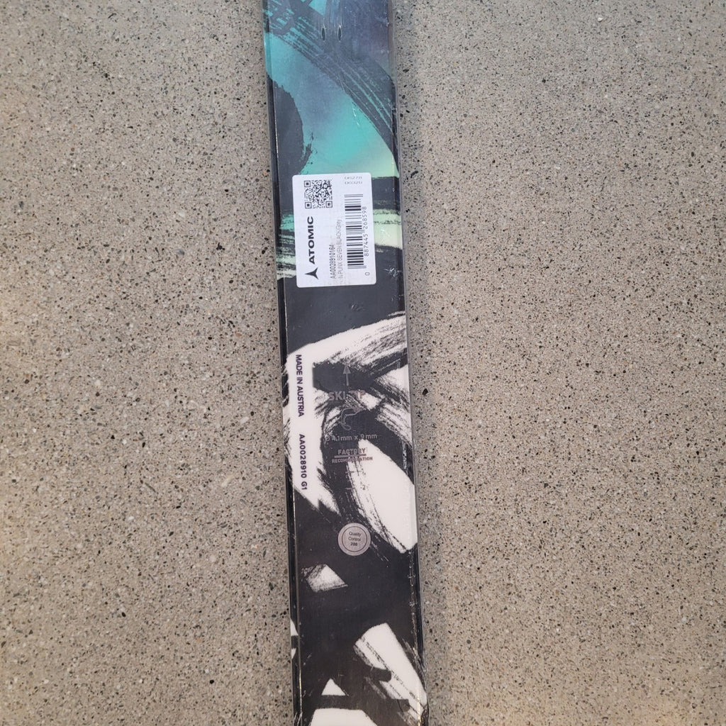 Black / White with teal accents Atomic Punx Seven, 164cm