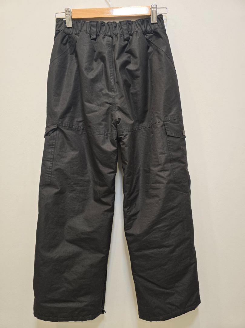 Black Young Original Kids Ski Pants, 10 yrs