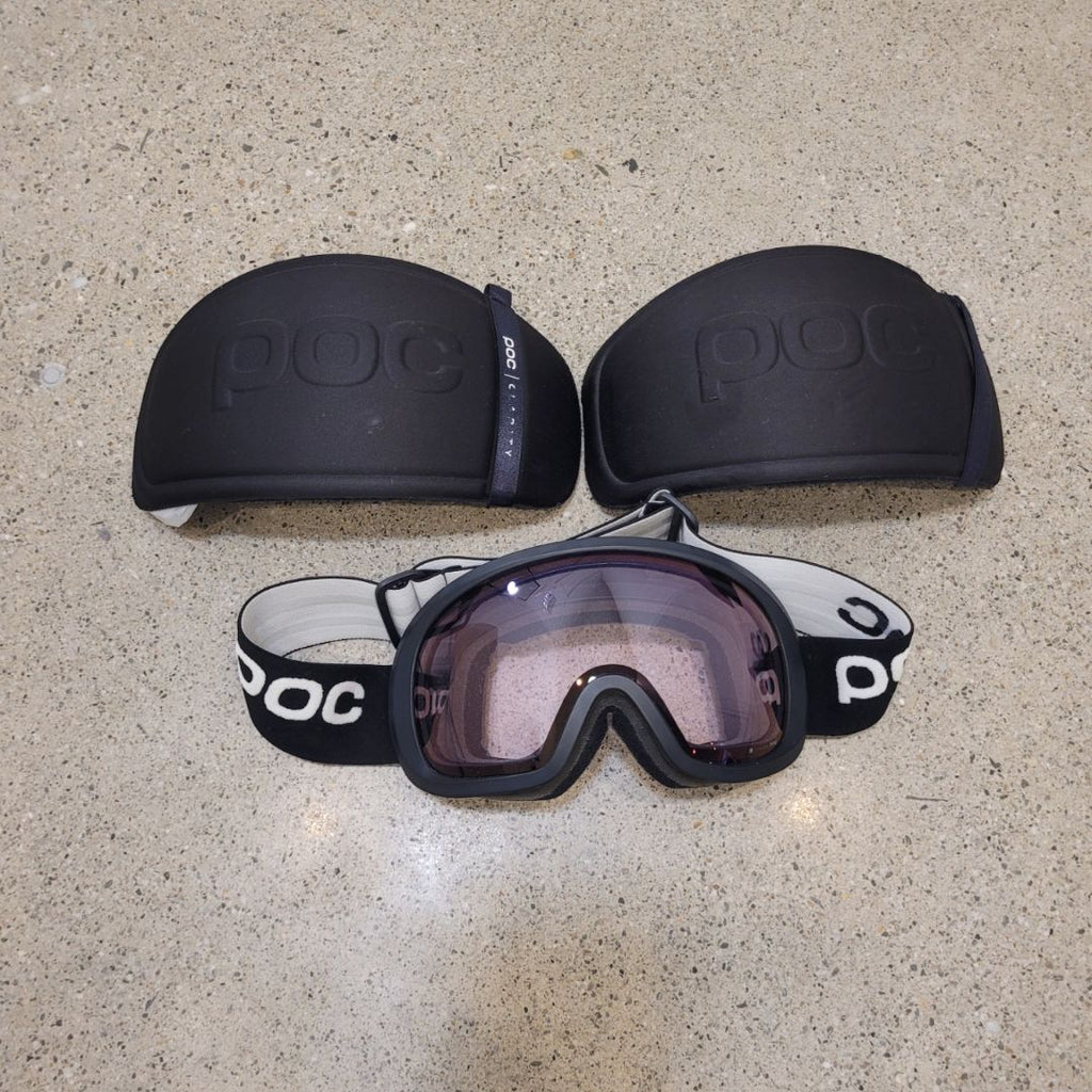 Black POC Interchangeable Goggles