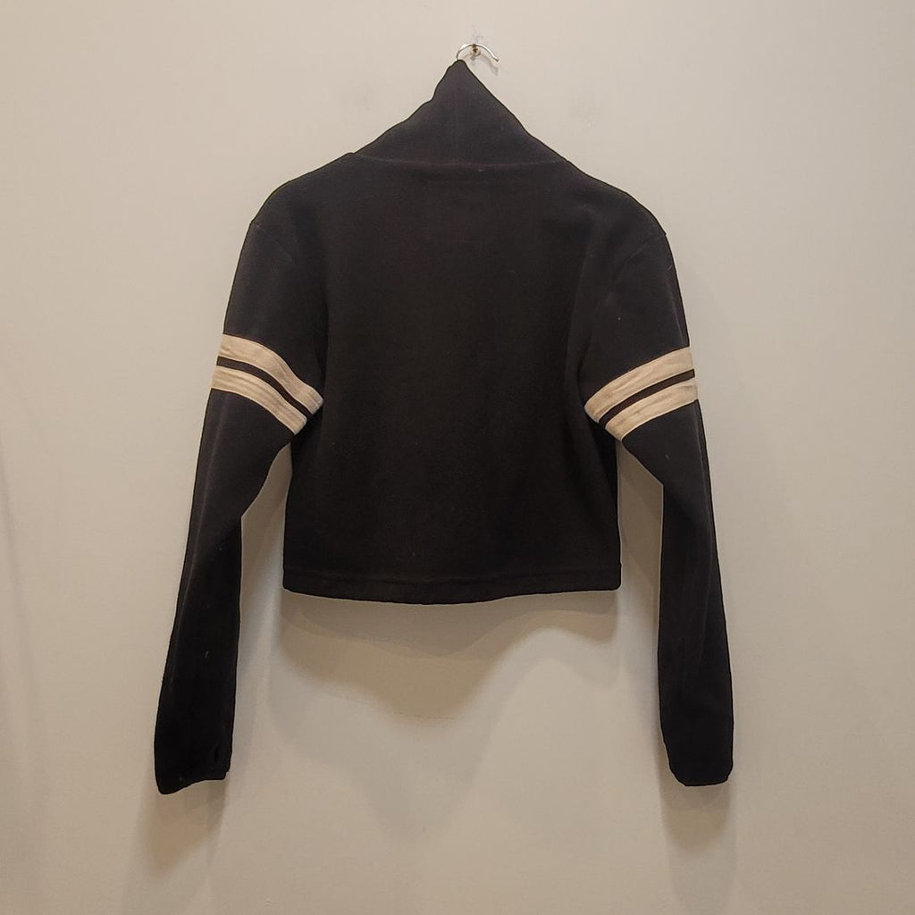 Black Eivy Cropped Fleece, S