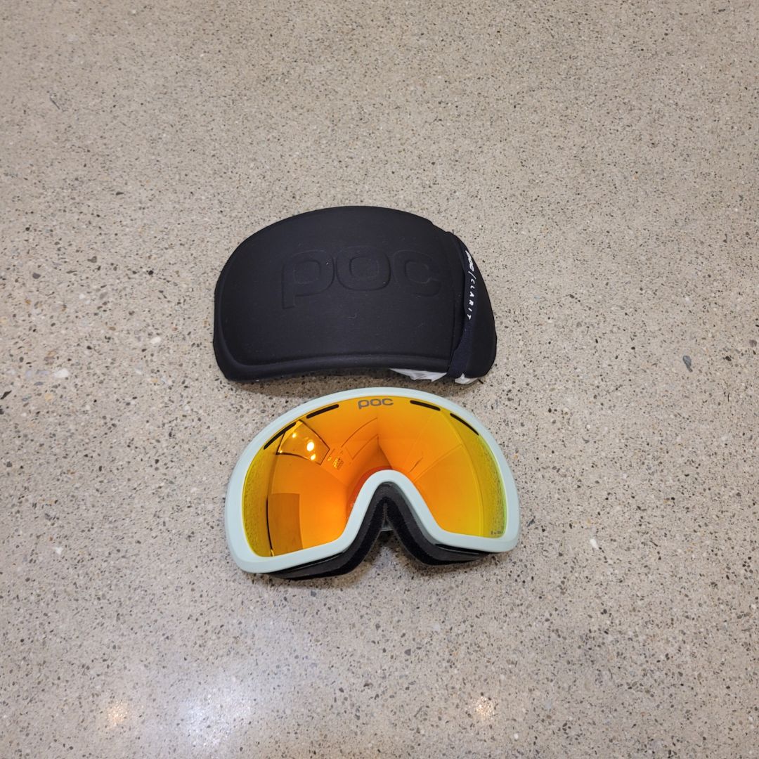 White Poc Snow Goggles