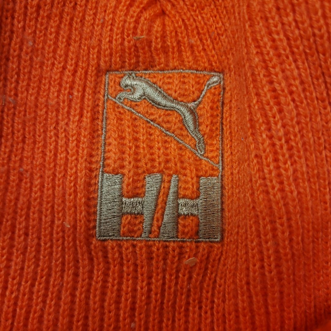 Orange Helly Hansen Rib Knit Beanie