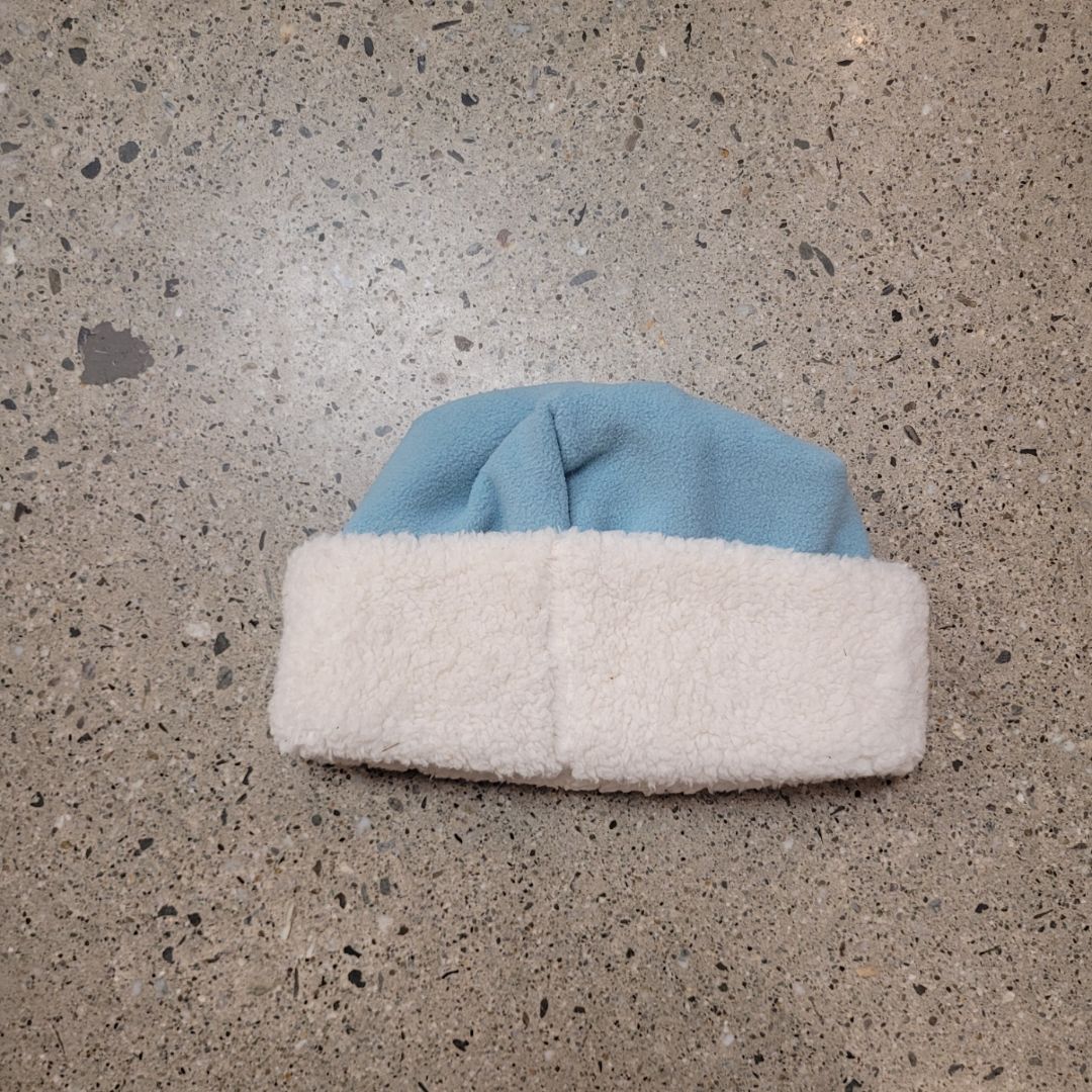 Blue  Fleece Winter Hat