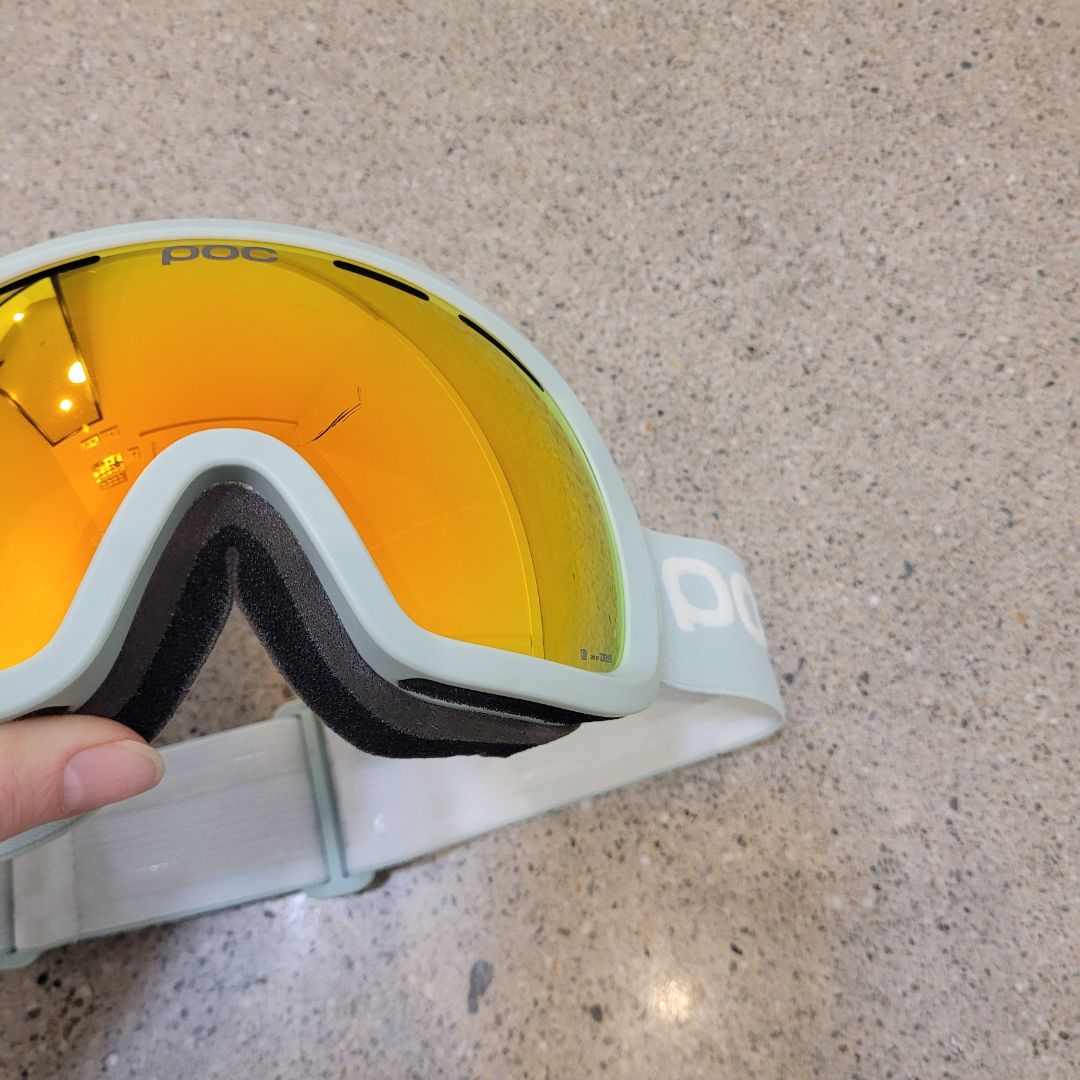 White Poc Snow Goggles