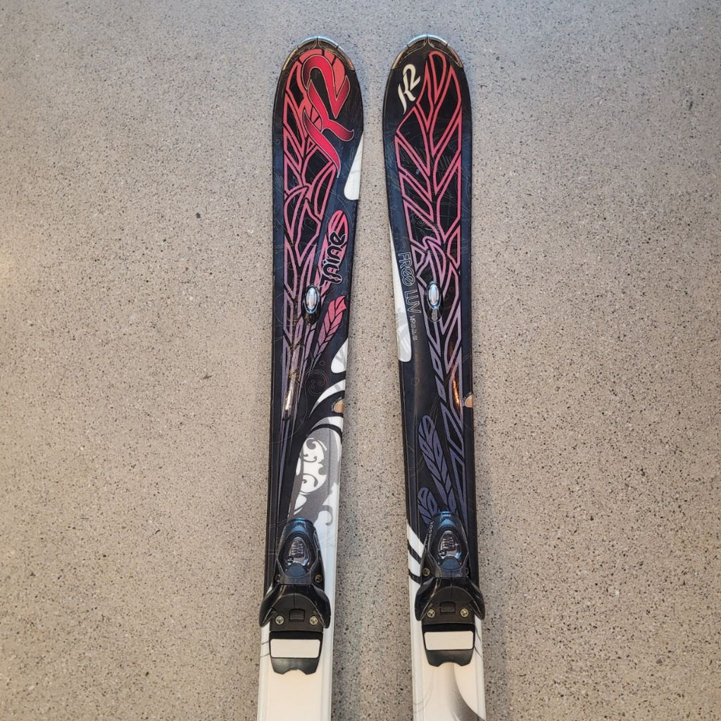 Black / Pink K2 Free Luv, 149cm