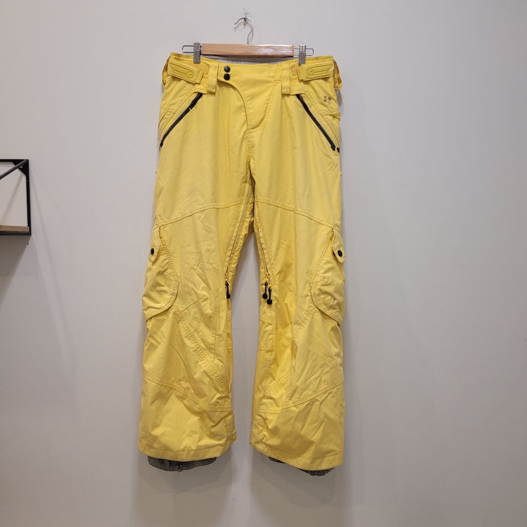 Yellow Zimtstern Snow Pants, S