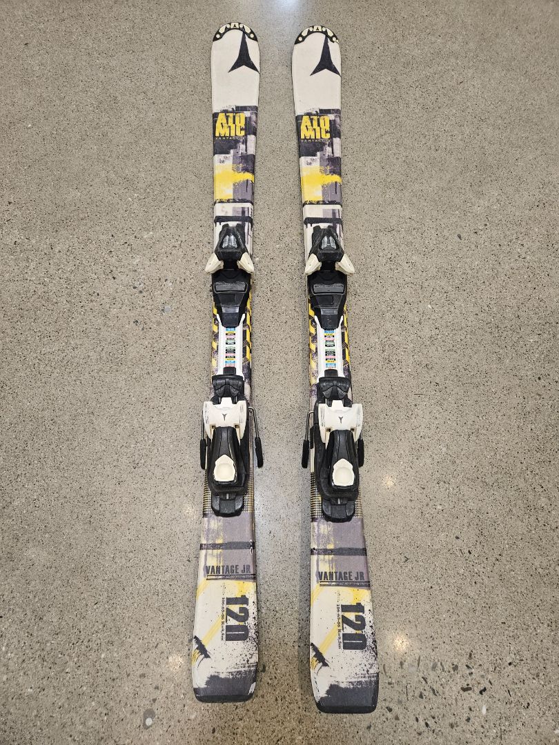 White Atomic Vantage JR, 120 cm