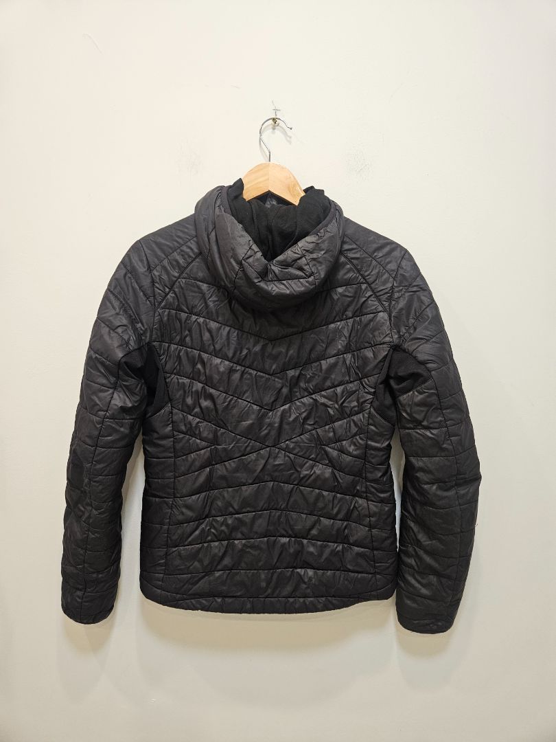 Black Smartwool Hooded puffer jacket, S