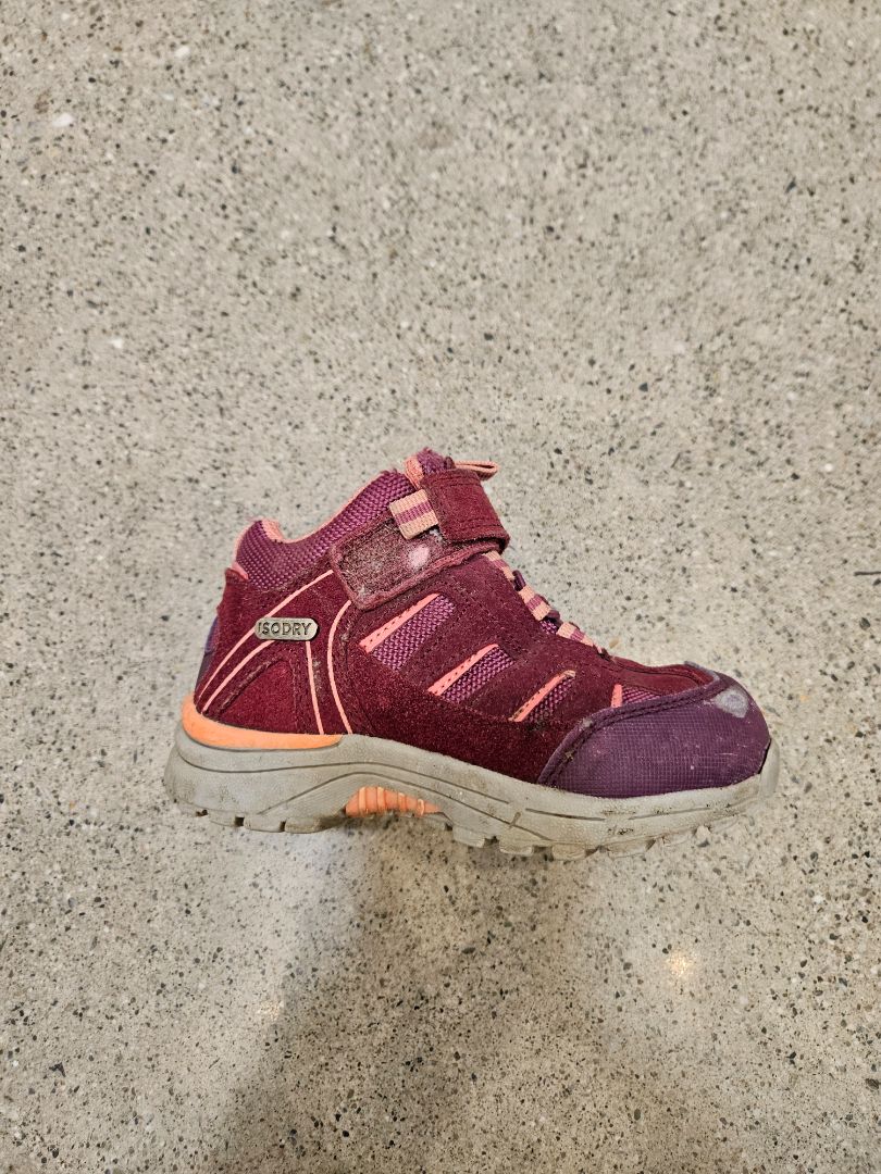 Burgundy Mountain Warehouse IsoDry Walking Boots, EU 24