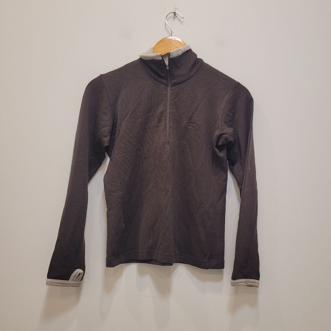 Brown Icebreaker Sport 320 Half Zip, Women’s XS