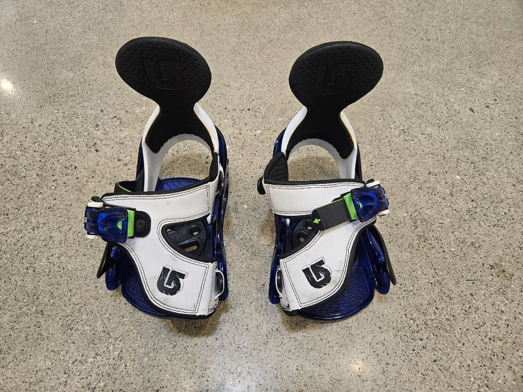 Blue Burton Mini Grom Bindings, M