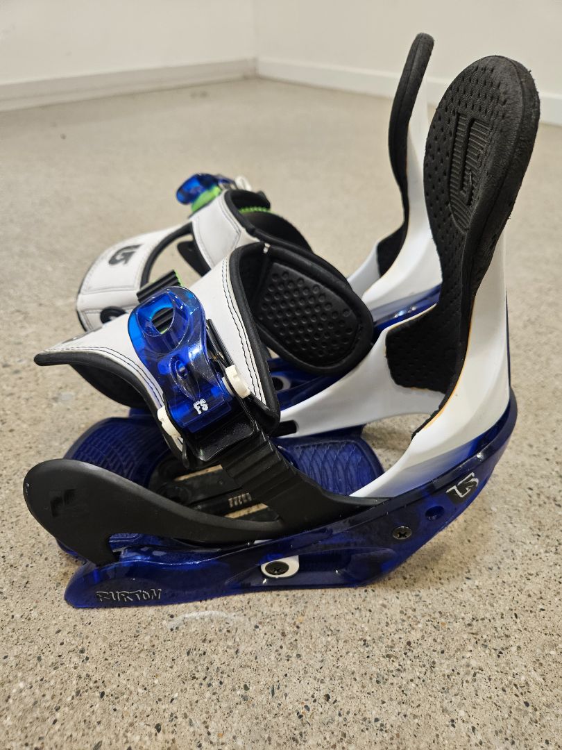 Blue Burton Mini Grom Bindings, M