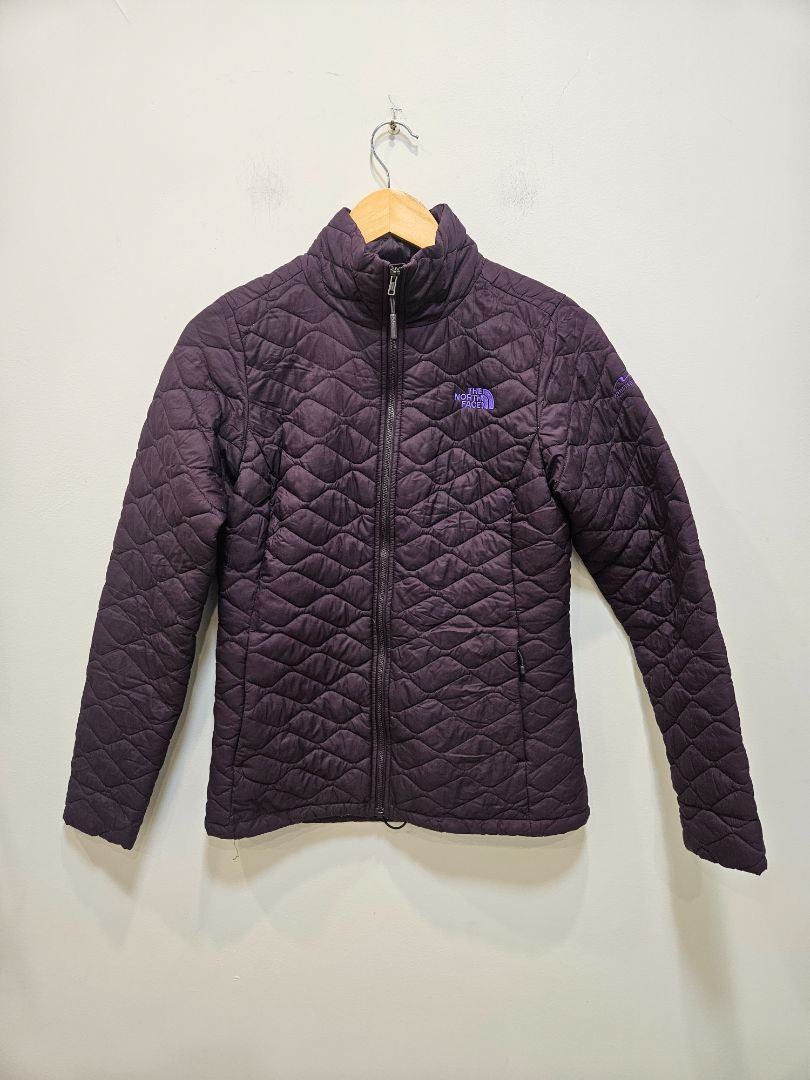 Purple The North Face Insulated Jacket, S