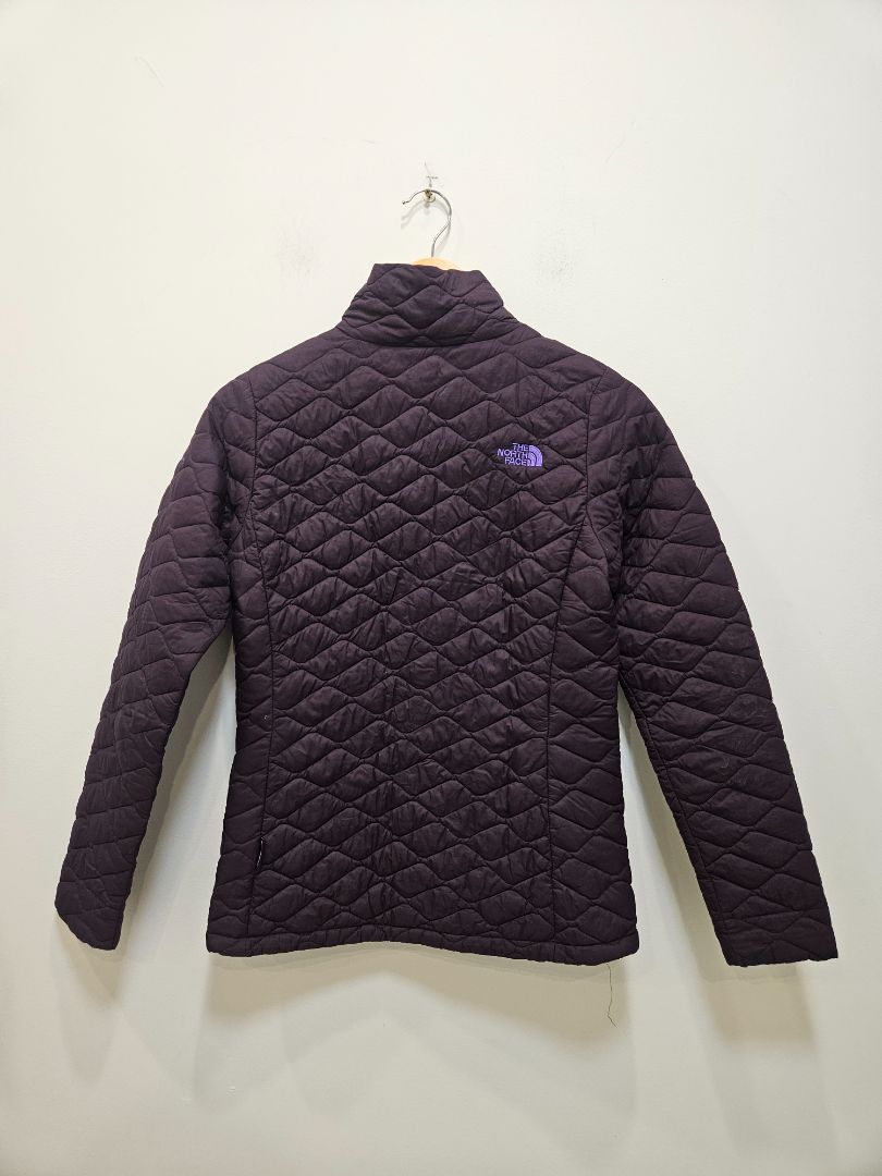 Purple The North Face Insulated Jacket, S