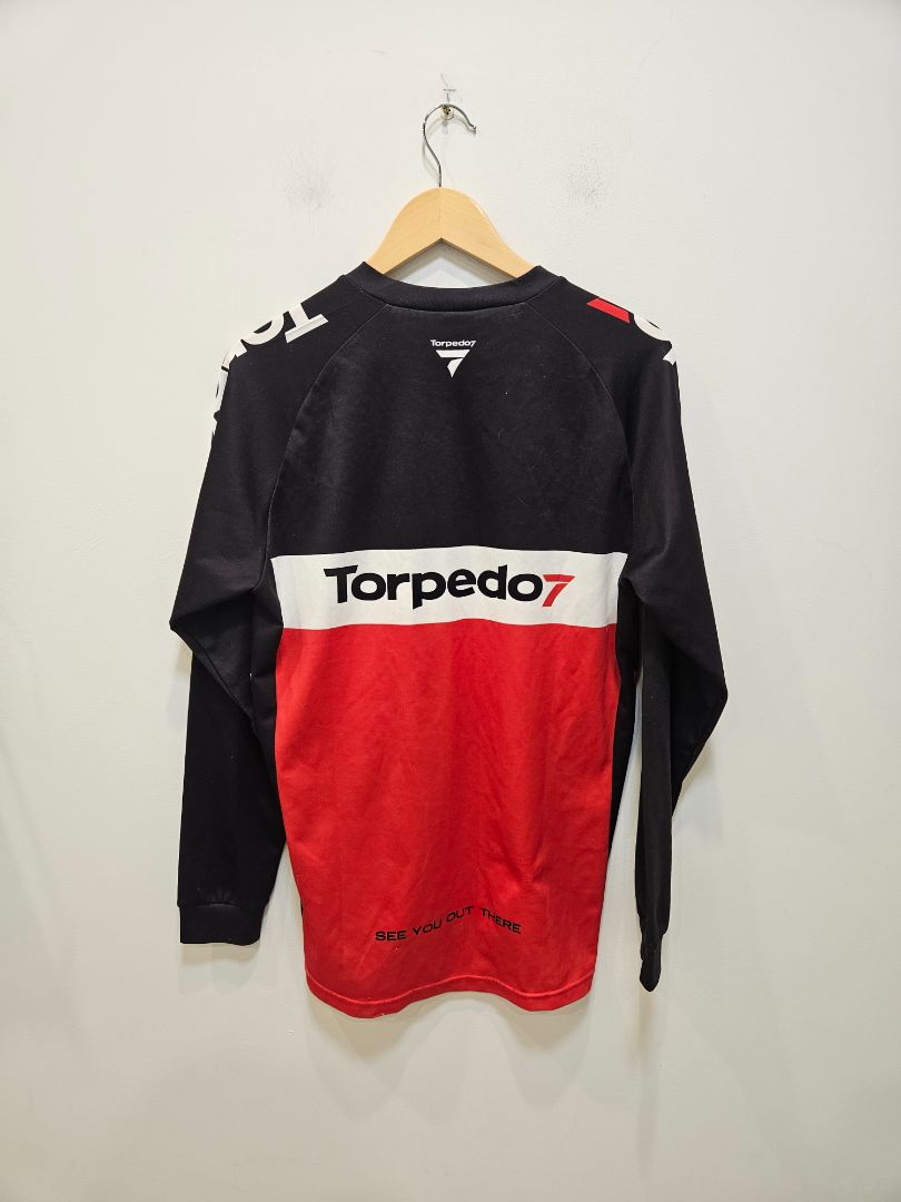 Black Torpedo7 Long Sleeve Jersey, M