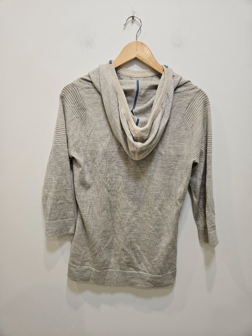 Grey Smartwool Merino Hoodie, M