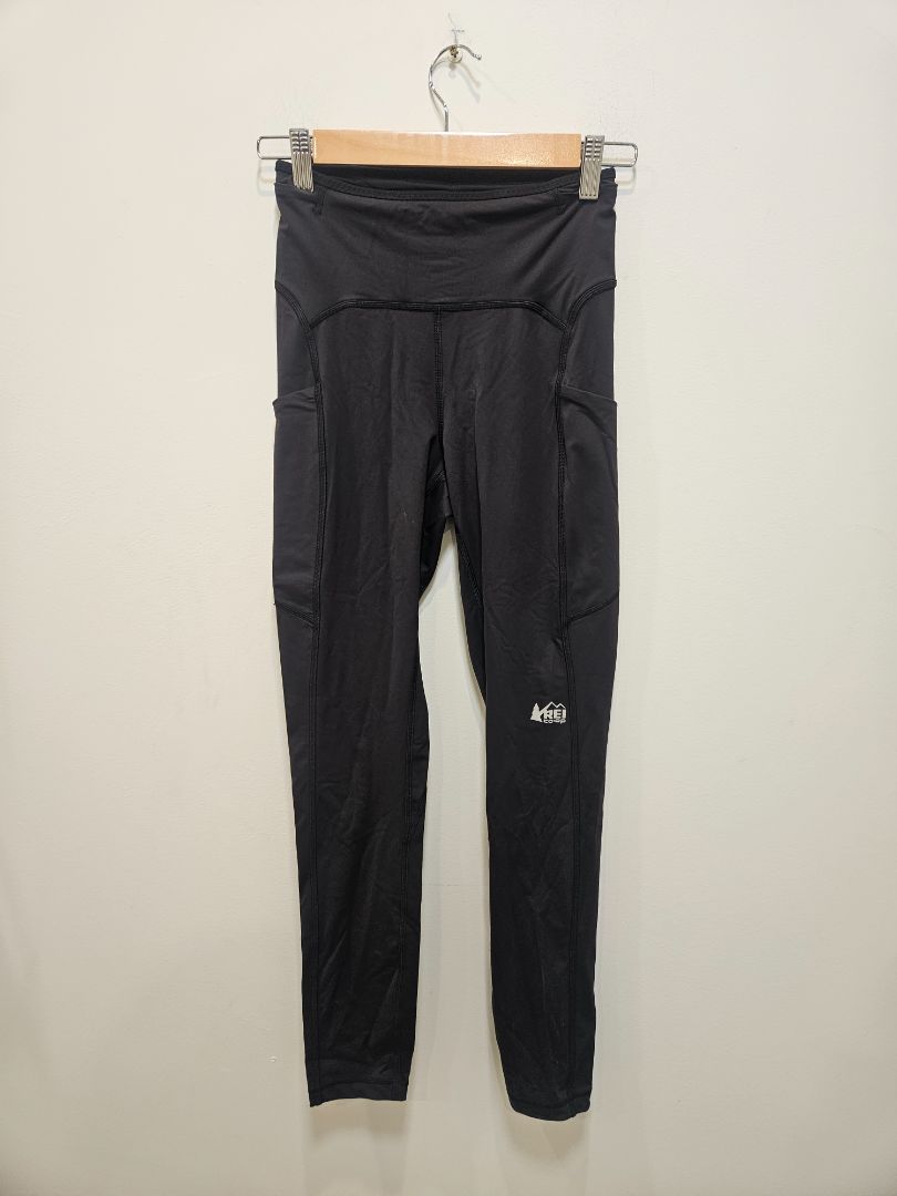 Black REI Co-op Active Leggings, S
