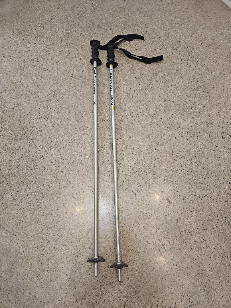 Silver Kiwi Discovery Ski poles, 120cm