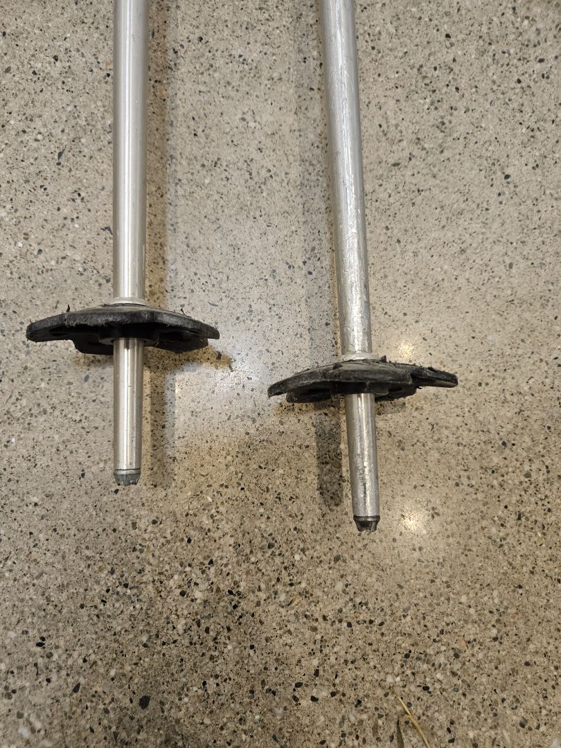 Silver Kiwi Discovery Ski poles, 110cm