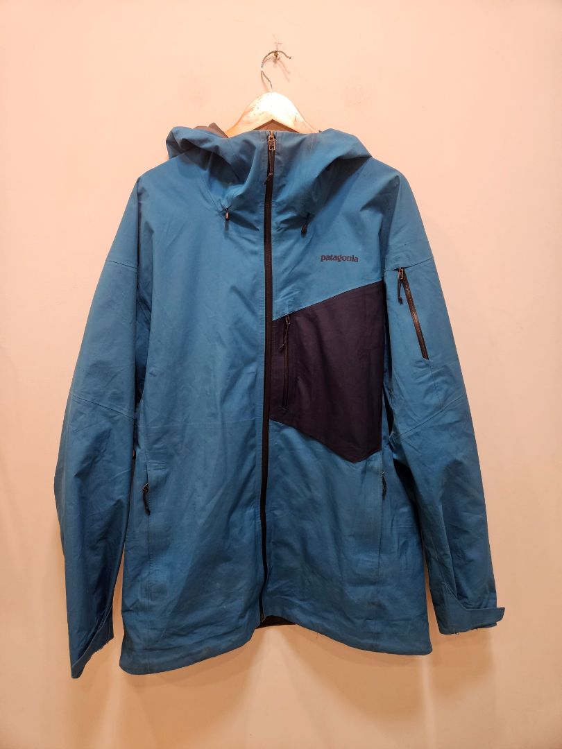 Blue Patagonia SnowDrifter Jacket, Men’s L