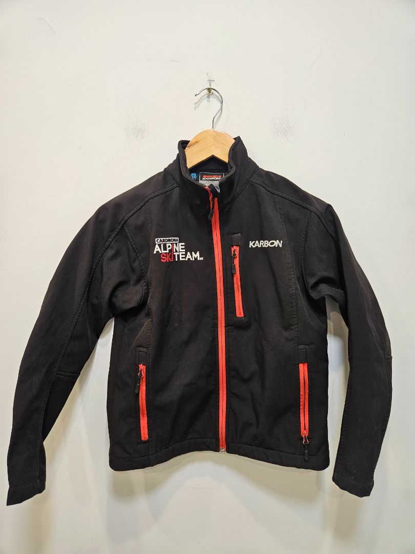 Black Karbon Softshell Team Jacket, S / US 4 / EU 96